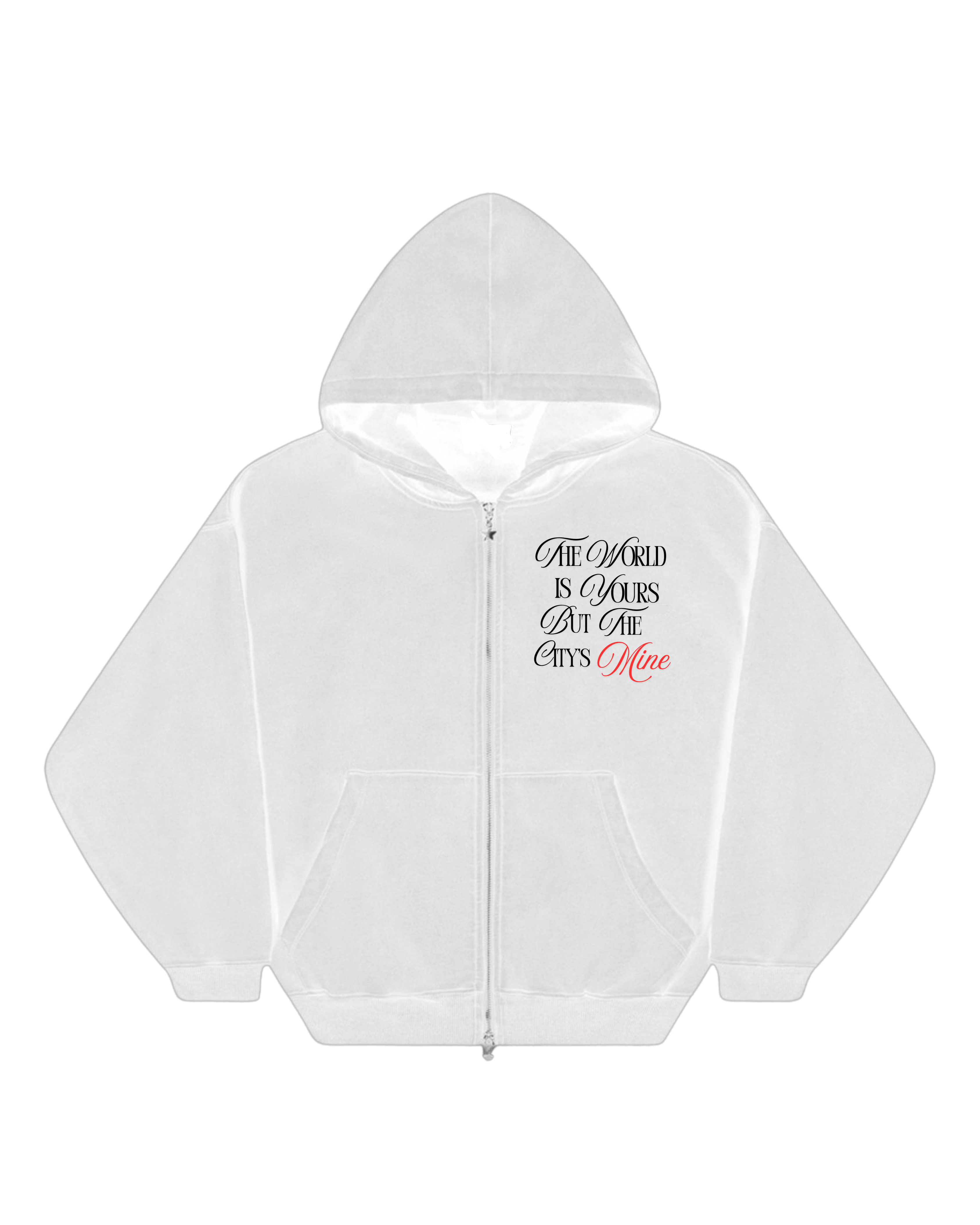 'CN TOWER" Zip-Up